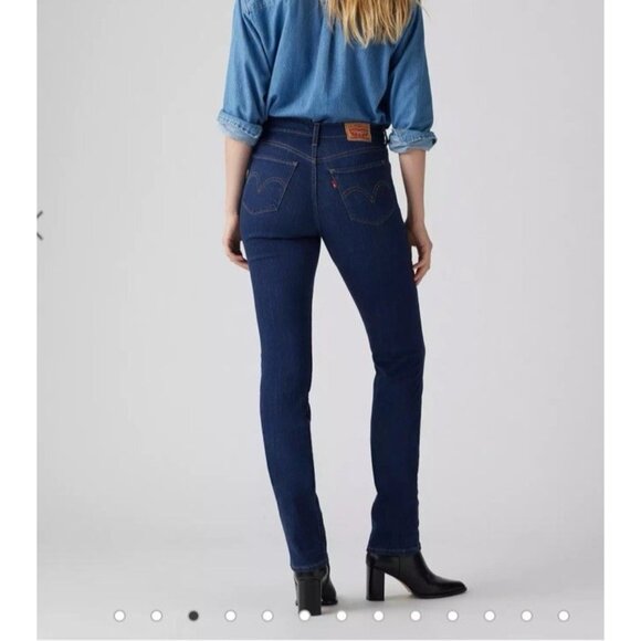 Levi Classic Straight Jeans SIze 14 W32 L30 5 Pocket Stretch NEW with tags $60 - Picture 8 of 8